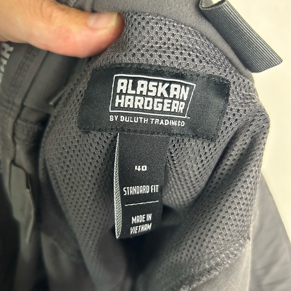 Alaskan Hardgear Duluth Trading Co Sz 40 Men's Chino Nylon Blend Hiking Shorts - Picture 13 of 16